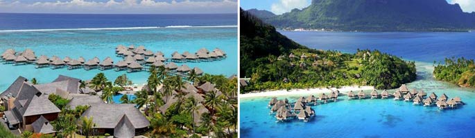 Honeymoon / Flitterwochen Angebot Moorea, Bora Bora, Tahiti