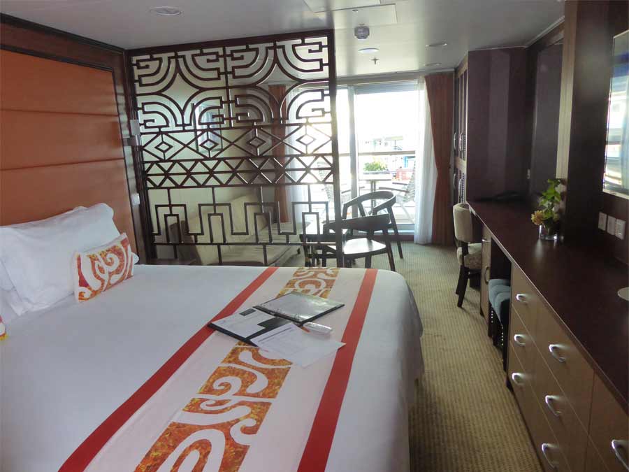 Royal Suite mit eingeschränkter Sicht - Deck 5