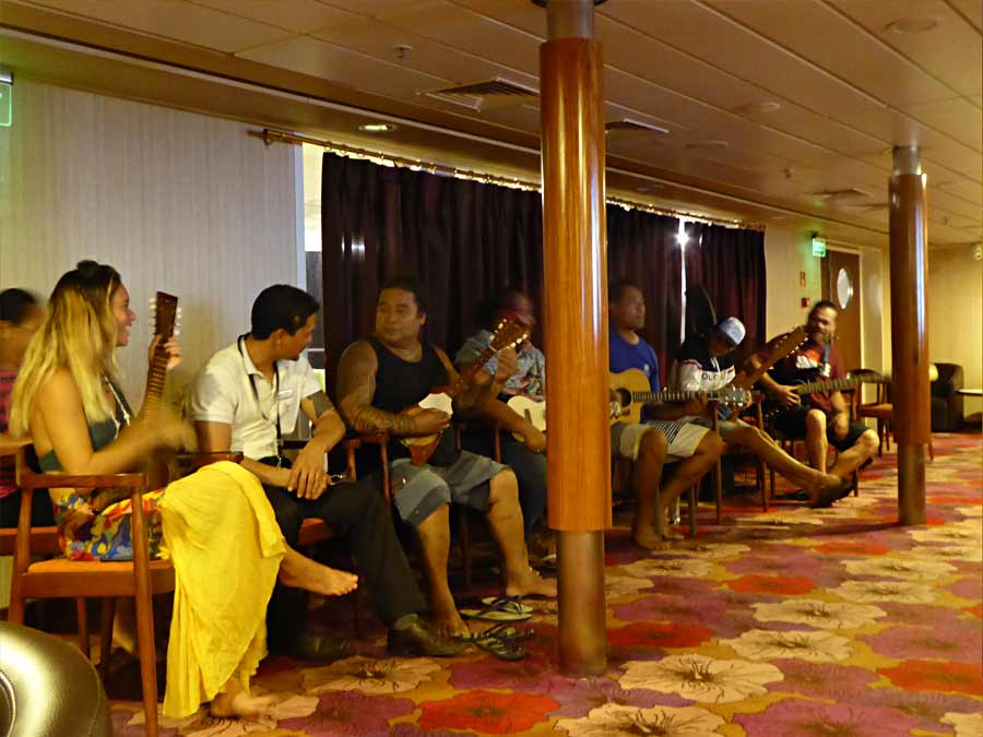 Aranui Band in der Bar