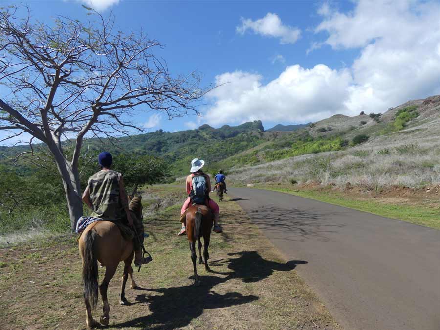 Ua Huka - optionales Reiten