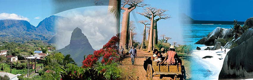 Reunion Inselkombinationen mit Mayotte, Mauritius, Madagaskar und den Seychellen
